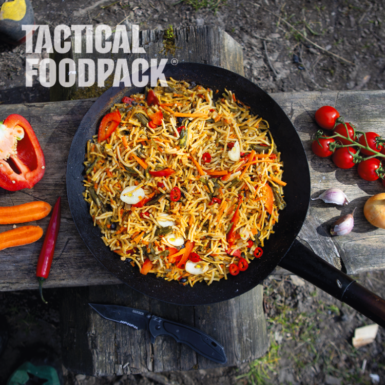 Aliments déshydratés - légumes avec des nouilles, Tactical Foodpack