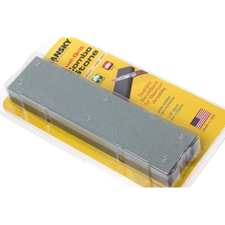 Pierre à aiguiser Lansky, double face 8" Combo Stone-Fine/Coarse