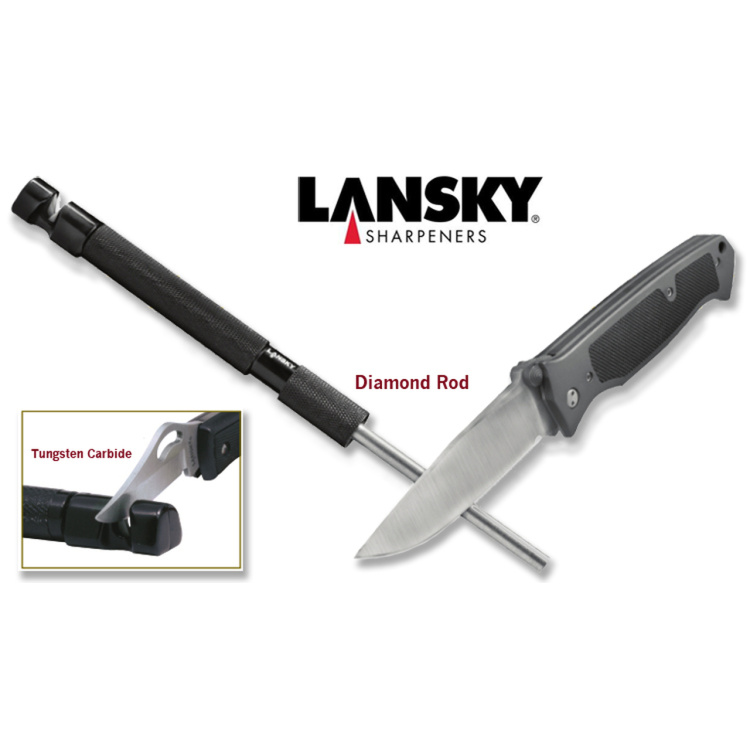 Aiguisoir tactique Diamond/Carbide Tactical Rod, Lansky