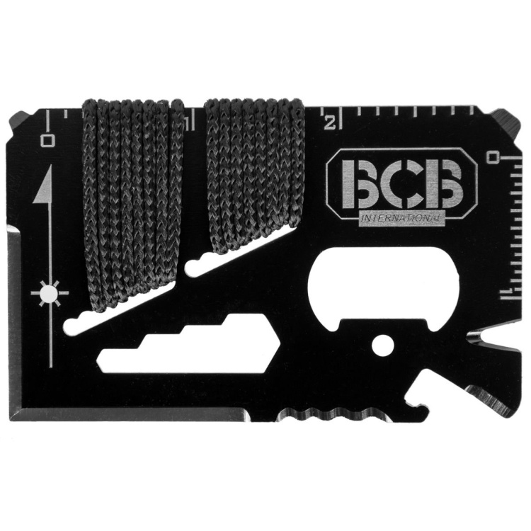 Une carte Pocket Survival Tool, BCB