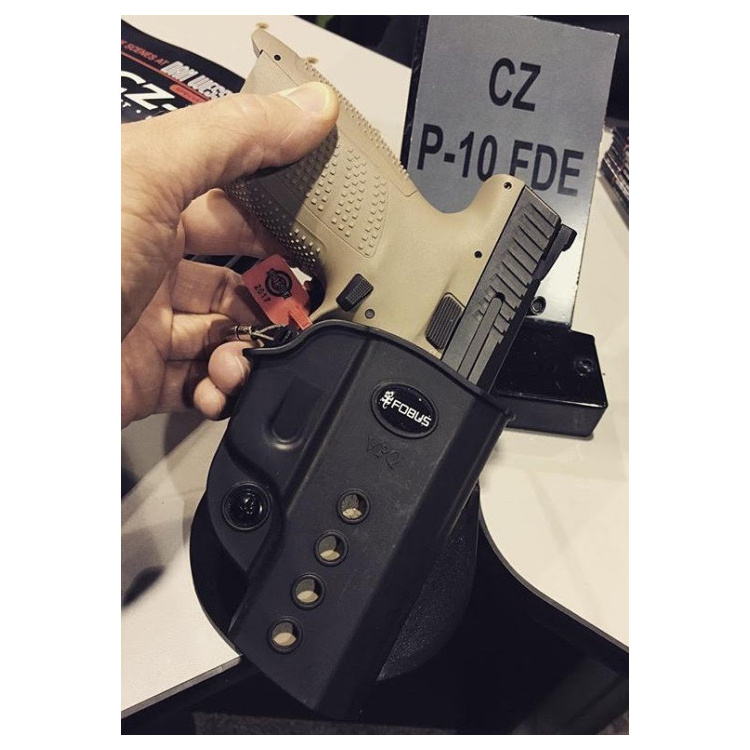 Holster en polymère VPQ pour SFP9, PPQ, CZ P10, paddle, Fobus