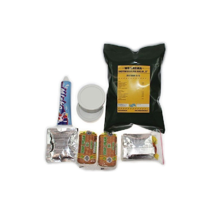 Paquet alimentaire militaire MRE,  S - froid, Arpol