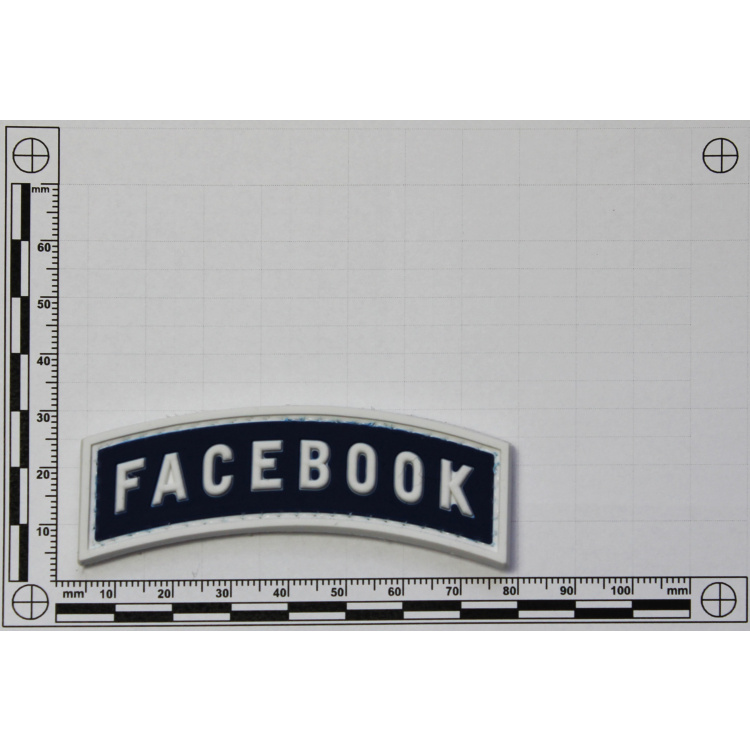 Écusson PVC  Facebook