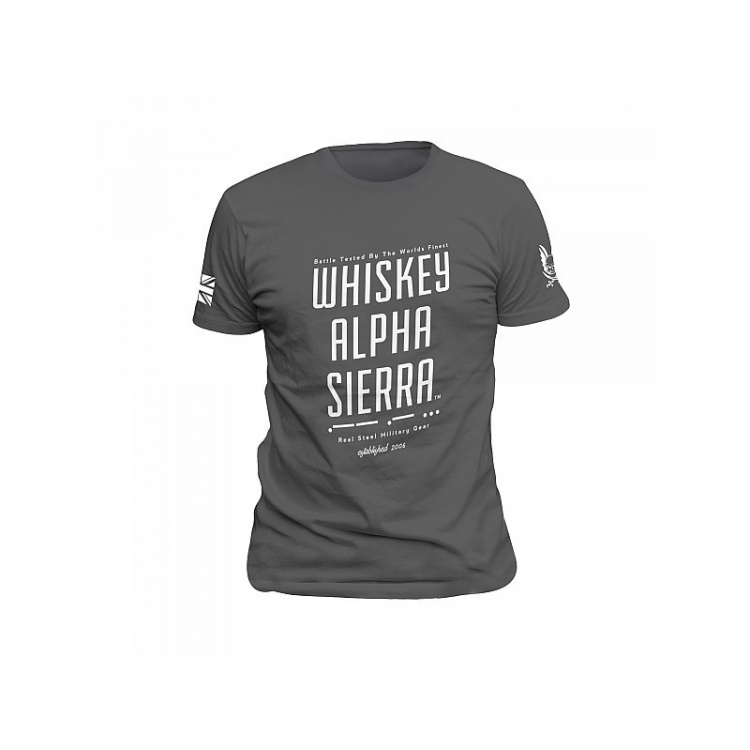 T-shirt Whiskey Alpha Sierra, Warrior