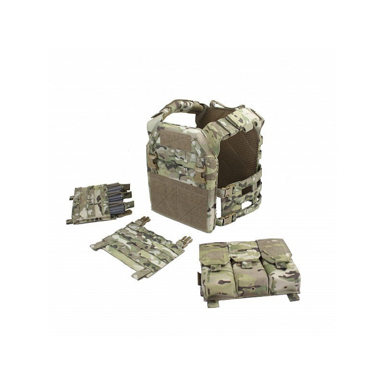 Panneau frontal amovible pour les porte-plaques Recon et LPC, Warrior