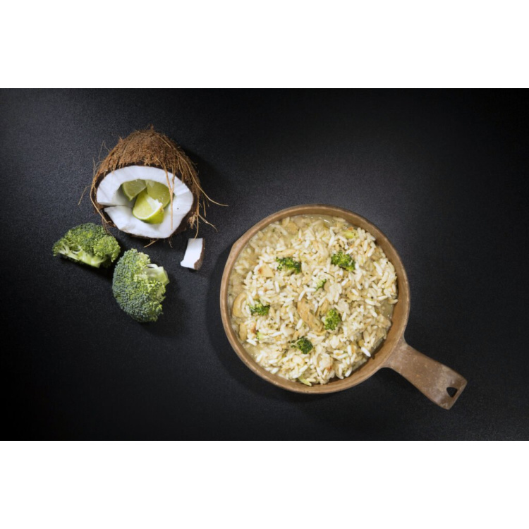 Aliments déshydratés - Poisson au curry avec du riz, Tactical Foodpack