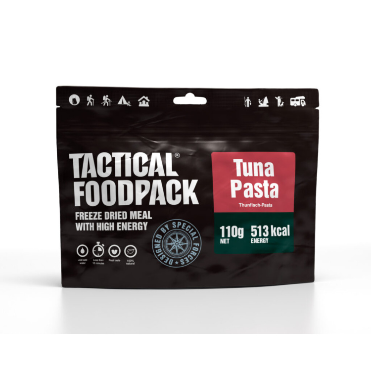 Nourriture déshydratée - pâtes au thon, Tactical Foodpack
