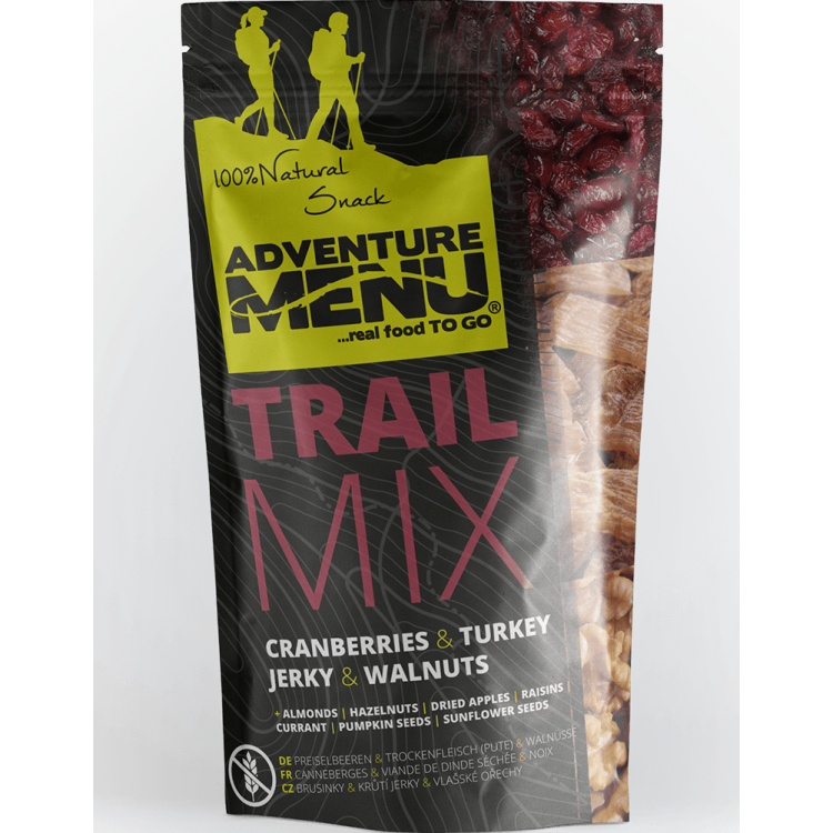 Trail Mix - airelle rouge, dinde séchée, noix, 100 g, Adventure Menu