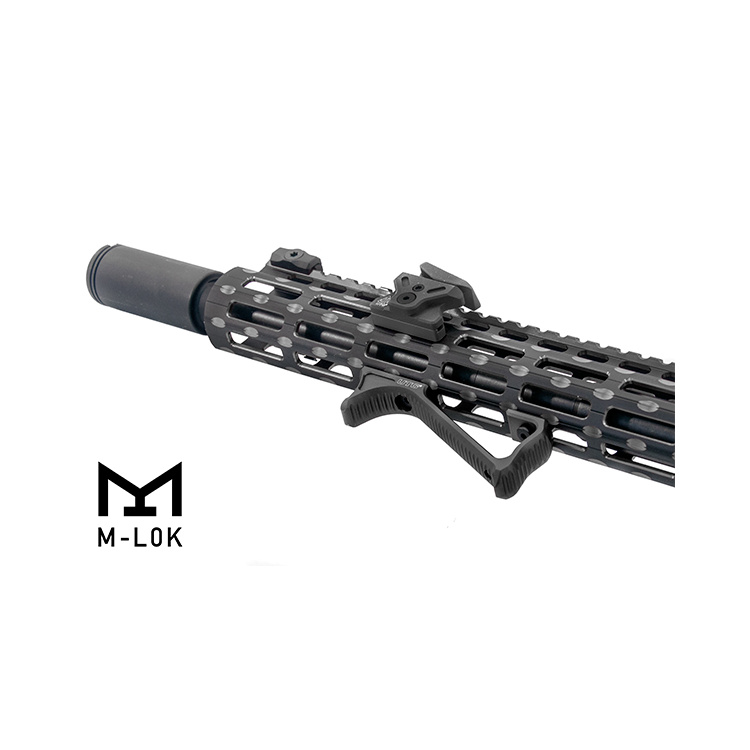 Manche tactique, Ultra Slim Angled Foregrip, M-LOK, noir, UTG®