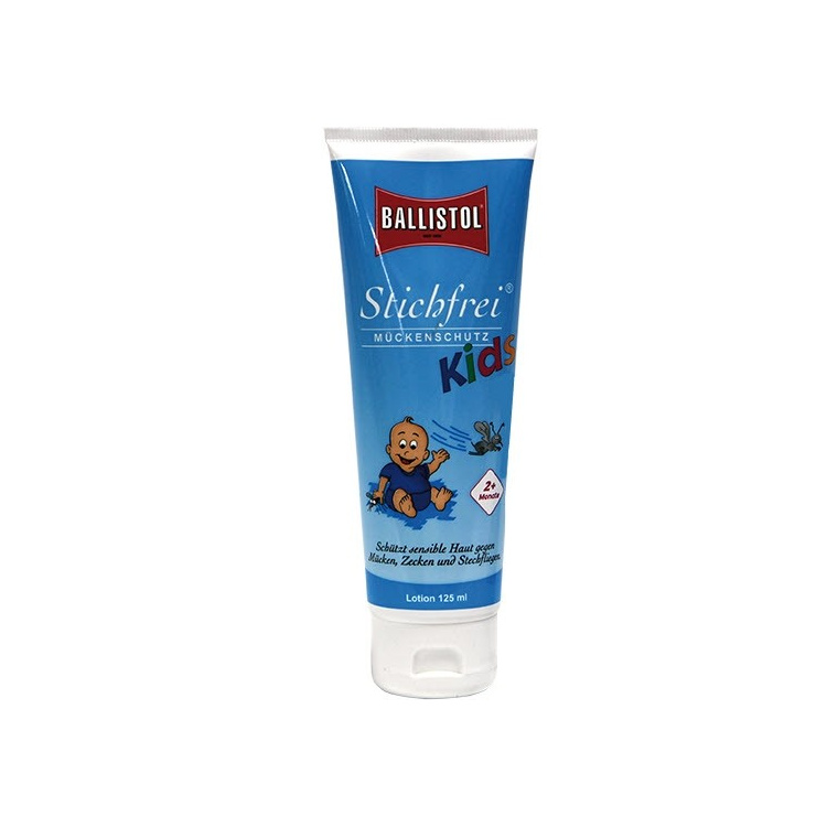 Répulsif anti-insectes Ballistol STICHFREI pour enfants, en crème