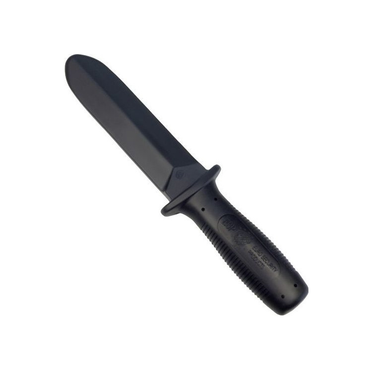 Couteau en caoutchouc d&#039;entraînement, 22 cm, plus souple, noir, ESP