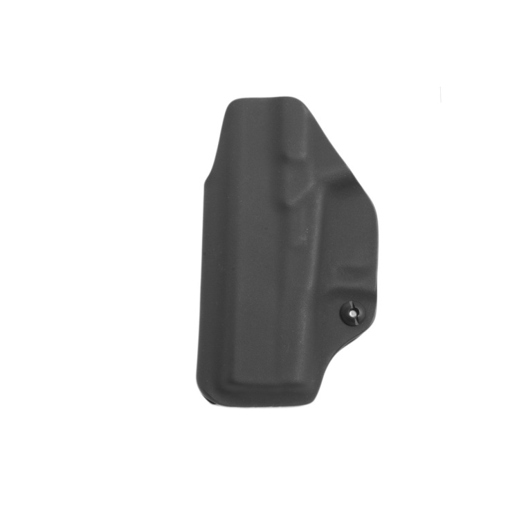 Étui en Kydex pour Glock 43X, côté droit, avec demi-protection, noir, RH Holsters