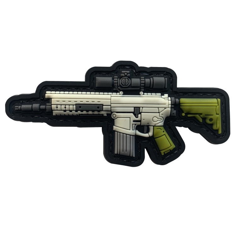 AR-15 3D PVC velcro patch