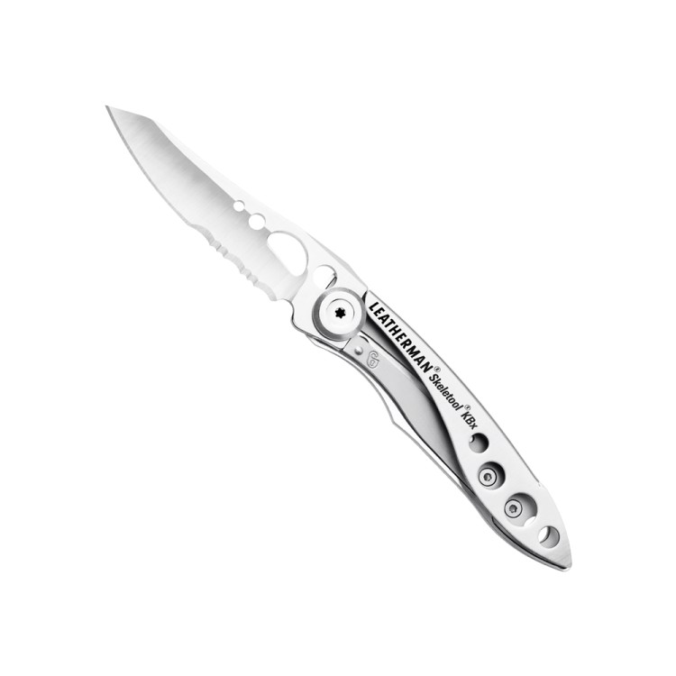 Couteau Leatherman Skeletool KBX, lame combinée
