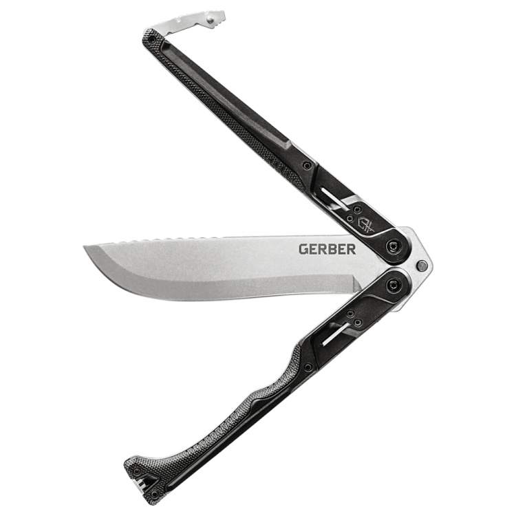 Machette Doubledown, noire + stonewash, Gerber