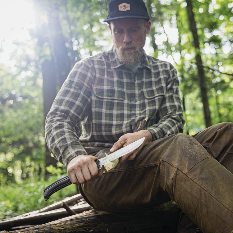 Machette Doubledown, noire + stonewash, Gerber