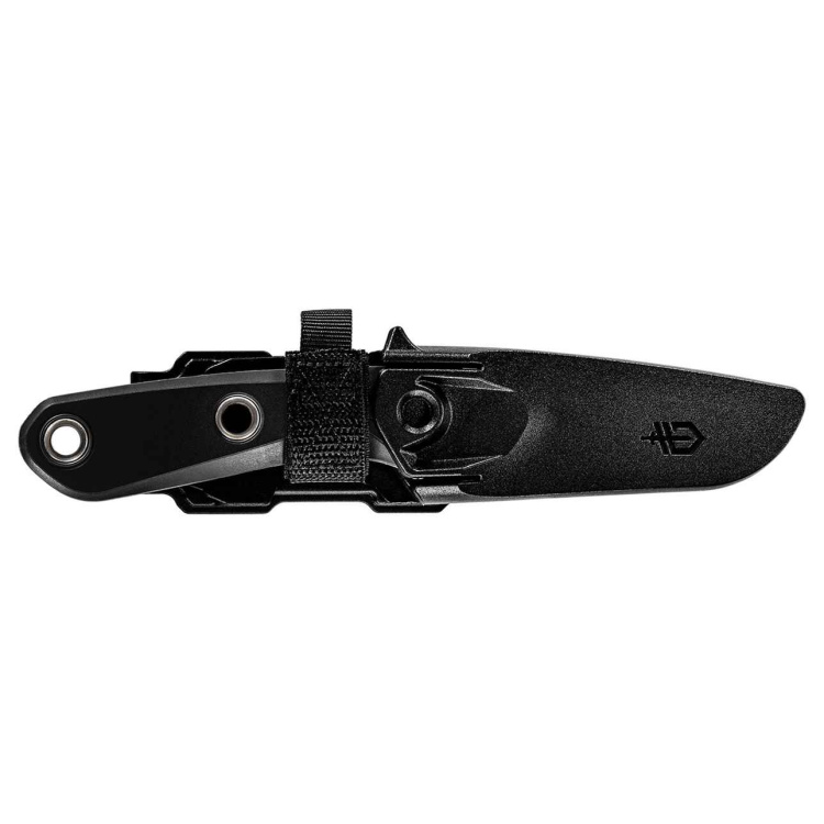 Couteau Principle Bushcraft Fixed, lame lisse, noir, Gerber