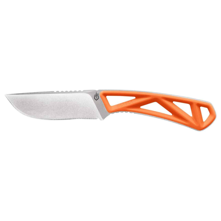 Couteau à lame fixe Exo-Mod, Drop point, tranchant lisse, orange, Gerber
