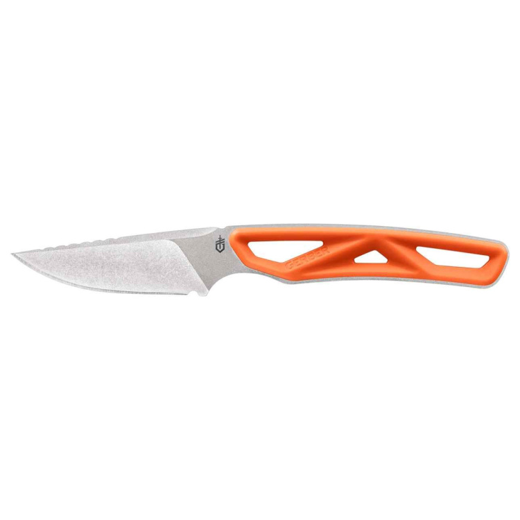 Couteau à lame fixe Exo-Mod Caper, tranchant lisse, orange, Gerber