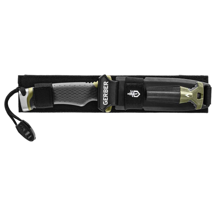 Couteau à lame fixeUltimate Survival, tranchant combiné, FSG, Gerber