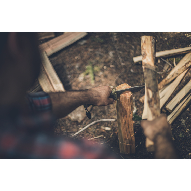 Couteau à lame fixeUltimate Survival, tranchant combiné, FSG, Gerber