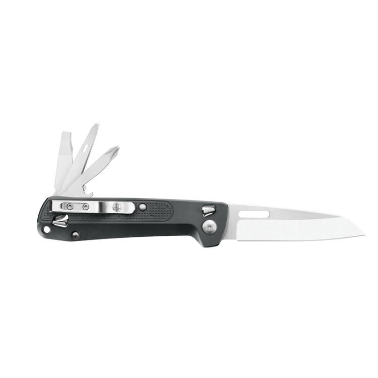 Couteau fermant Leatherman Free K2 Gray, lame lisse