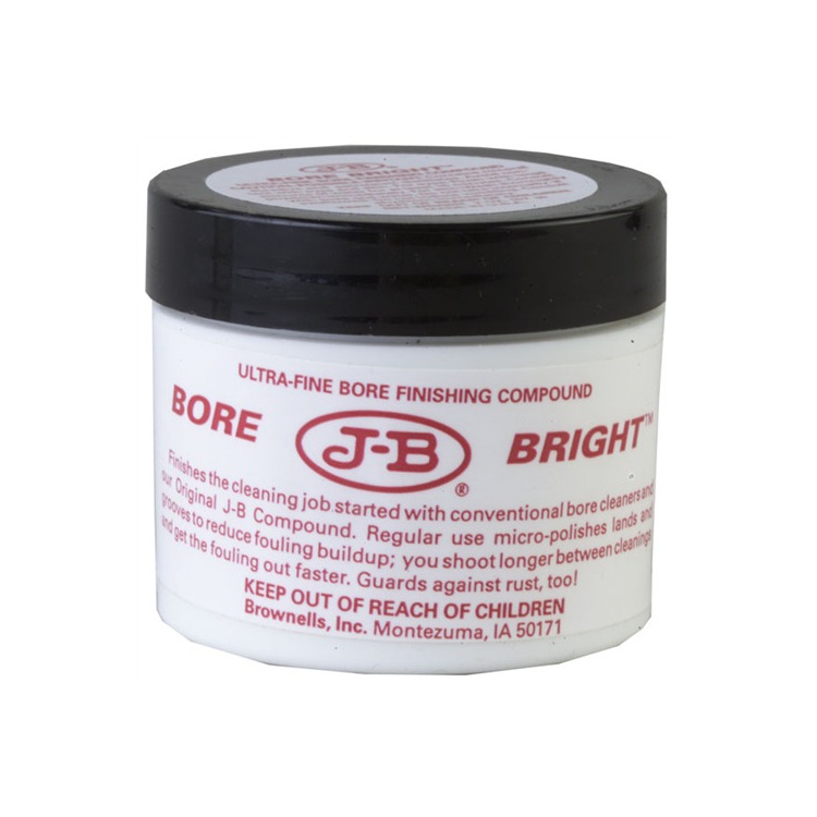 Pâte nettoyante et polissante pour canons, 57 g, J-B® Bore Bright