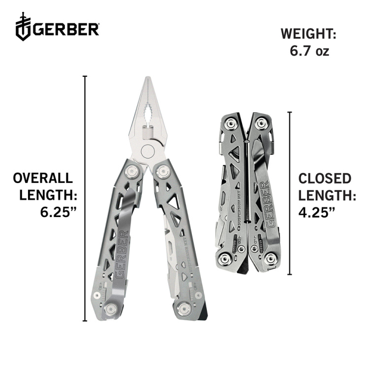 Set pince Suspension-NXT + couteau Mini Paraframe, boîte-cadeau, Gerber
