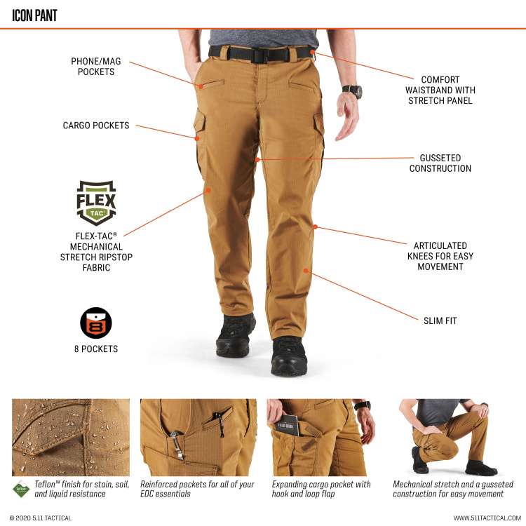 Pantalon Icon Pants, 5.11