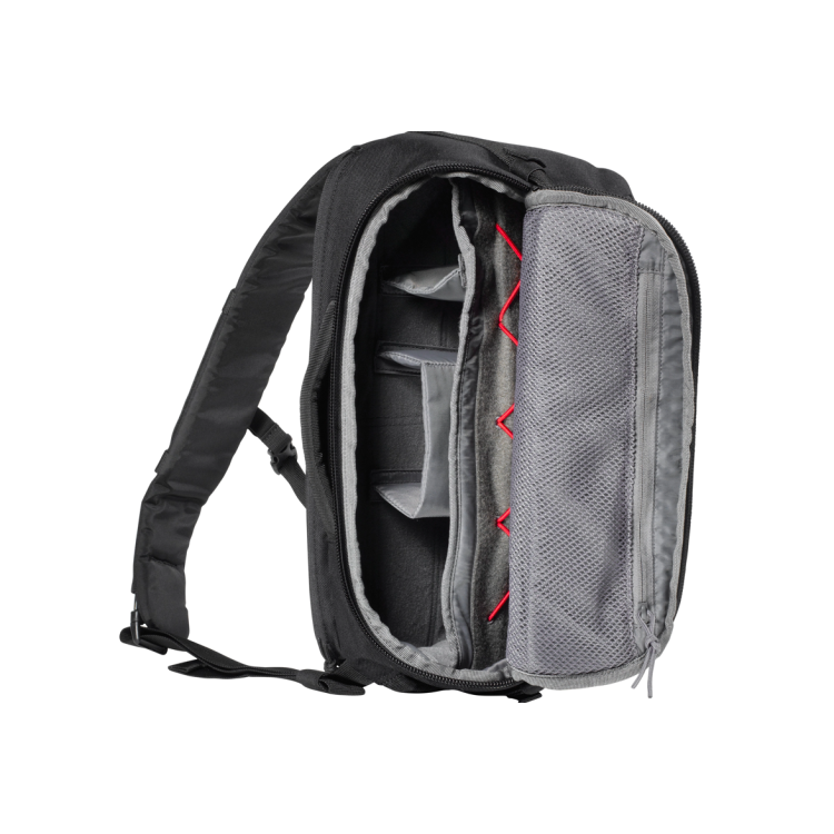 Sac à une épaule UCR, 14L, Noir, 5.11