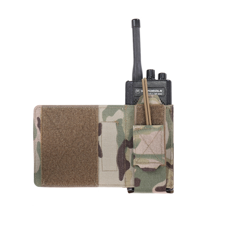 Porte-chargeur Laser Cut Wing VELCRO pour radio, côté gauche, Warrior