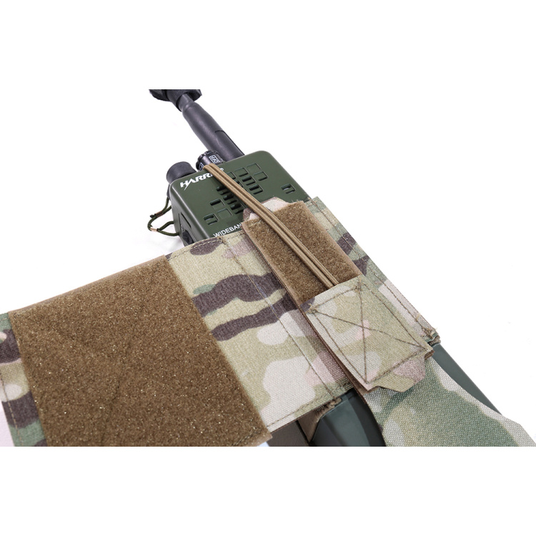 Pochette Laser Cut Wing VELCRO pour la radio MBITR/Harris, Warrior