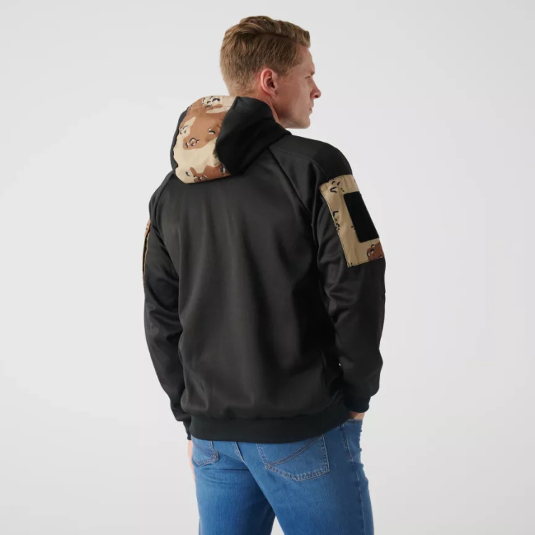 Sweat-shirt Rogue Hoodie Full Zip, noir, Helikon