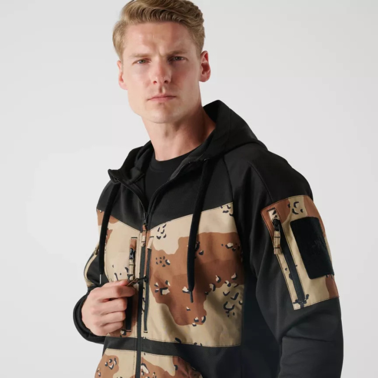 Sweat-shirt Rogue Hoodie Full Zip, noir, Helikon