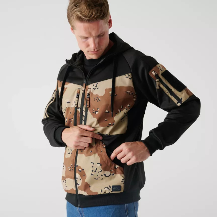 Sweat-shirt Rogue Hoodie Full Zip, noir, Helikon