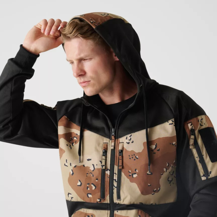 Sweat-shirt Rogue Hoodie Full Zip, noir, Helikon