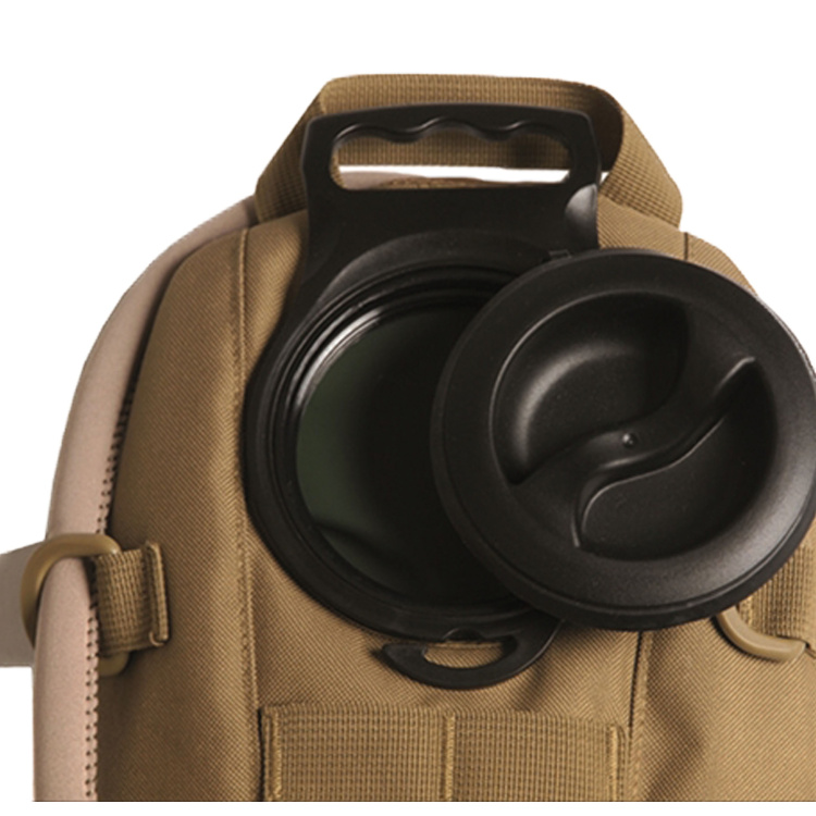 Sac à dos d’hydratation Oval 1,5 L, avec attaches, Mil-Tec