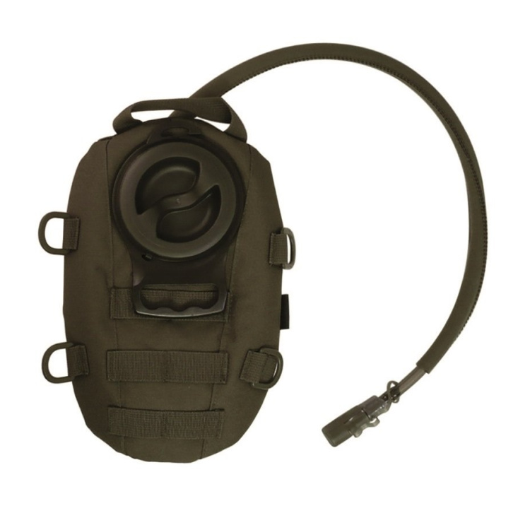 Sac à dos d’hydratation Oval 1,5 L, avec attaches, Mil-Tec