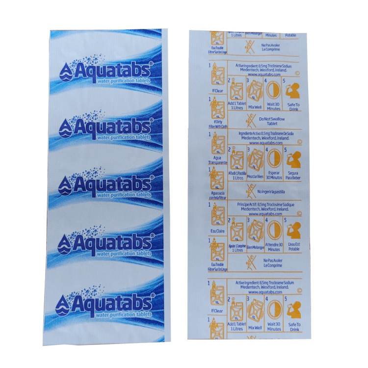 Tablettes de purification de l'eau Aquatabs®