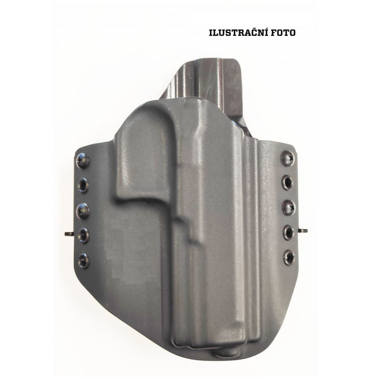 Holster externe en Kydex pour Walther PDP 4 pouces, RH Holsters