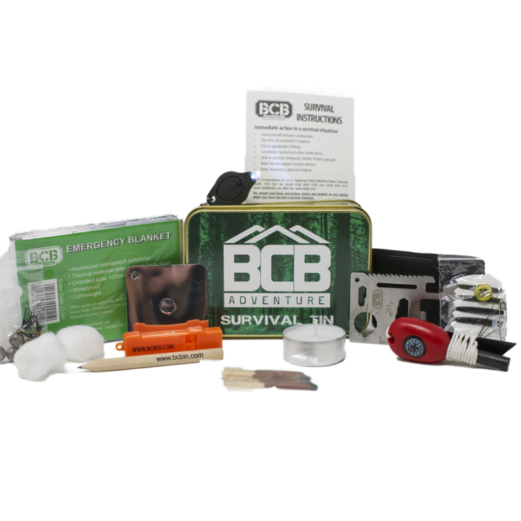 Boîte de secours Adventure Survival, BCB