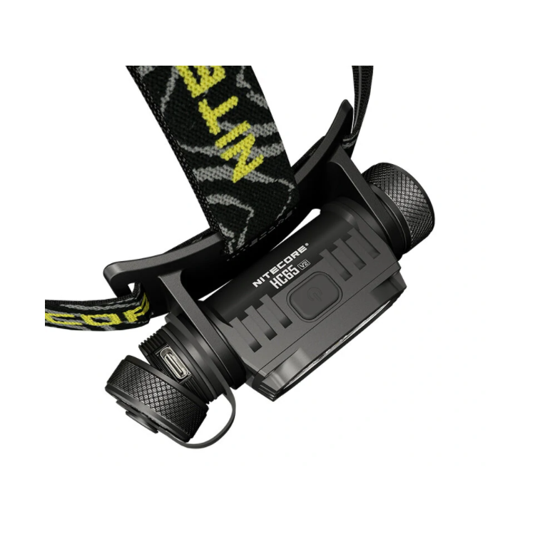 Lampe frontale HC65 V2, Micro USB rechargeable, NITECORE