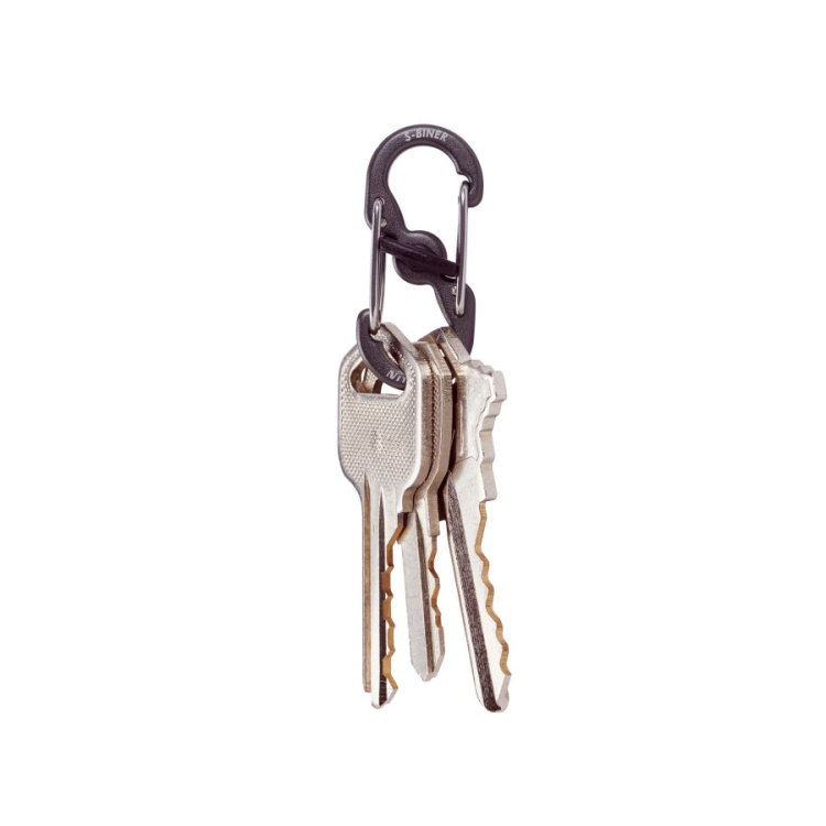 Mousqueton en aluminium réversible avec verrouillage S-Biner MicroLock, Nite Ize