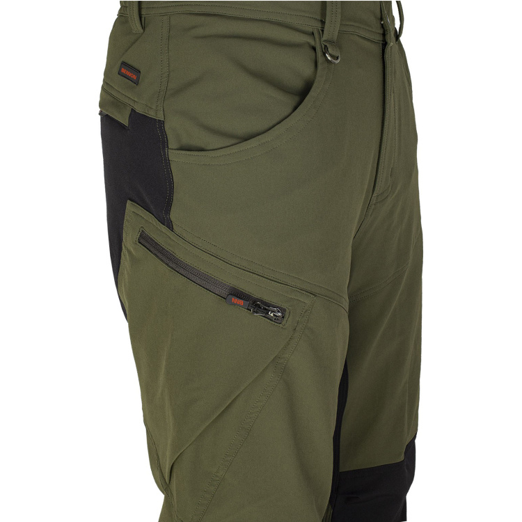 Pantalon Outdoor Fobos, Promacher, Vert/Noir