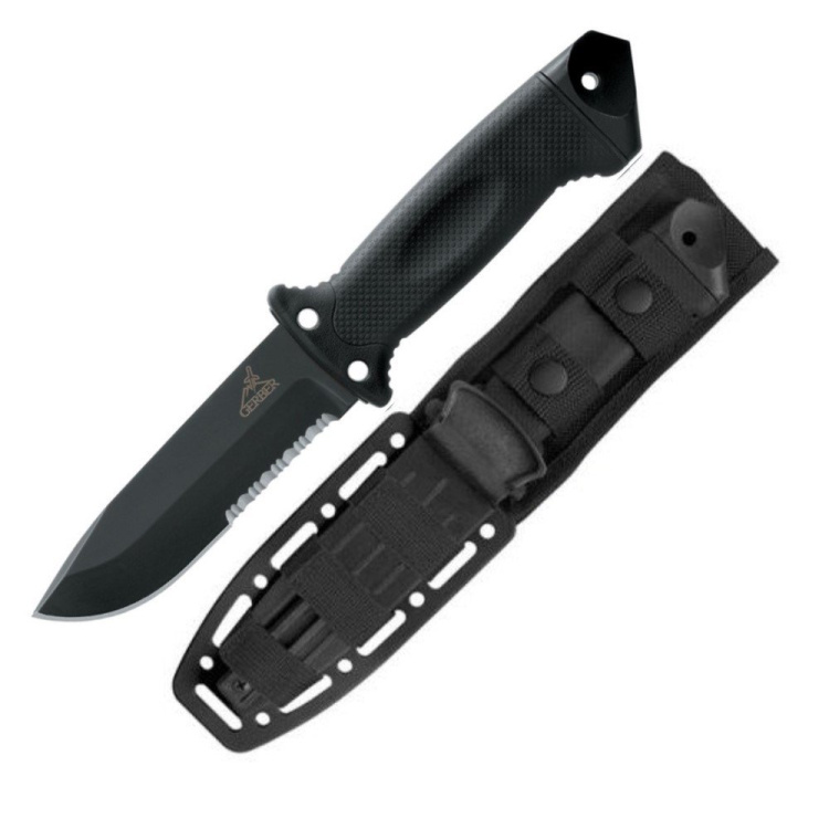 Couteau LMF II Infantry, Gerber, lame à double tranchant