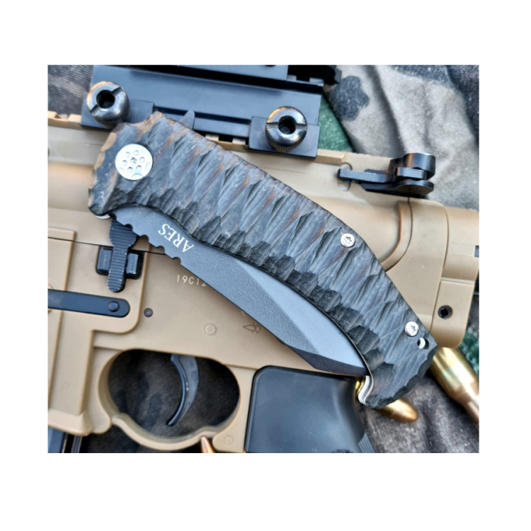 Canif Ares, Dachs Knives, noir
