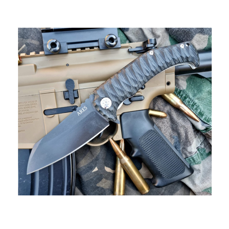 Canif Ares, Dachs Knives, noir