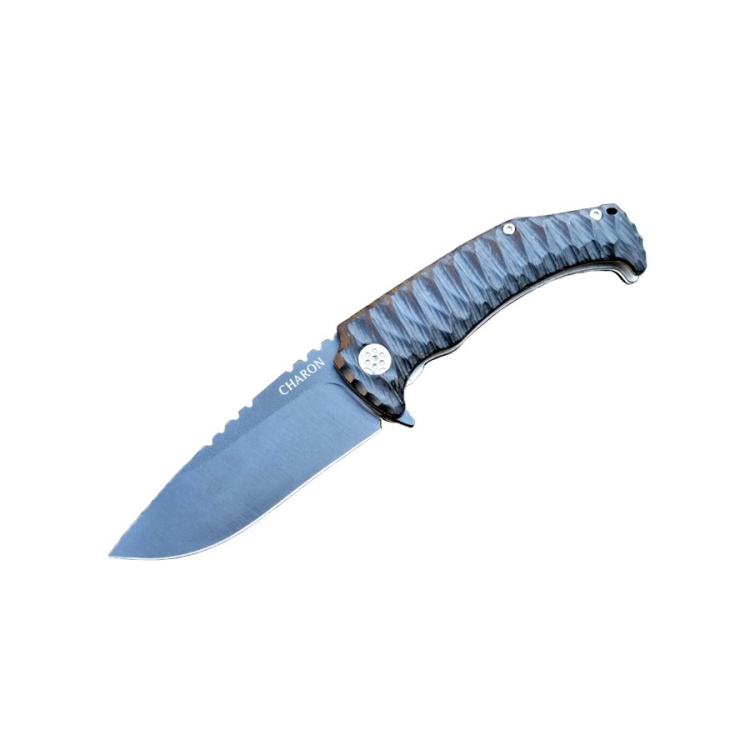 Canif Cháron, Dachs Knives, noir