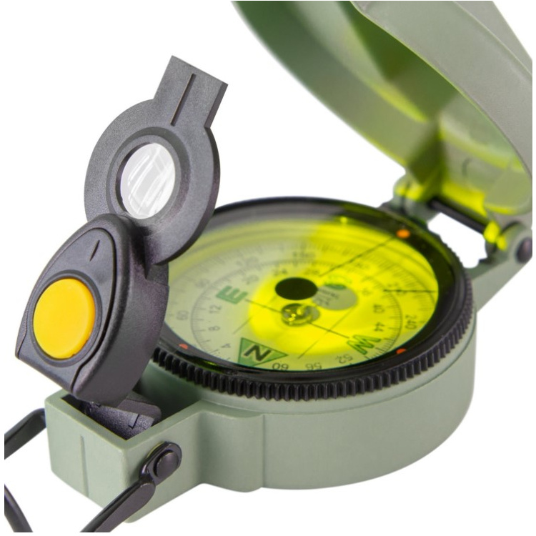 Boussole avec illumination Ranger Compass Mk2, Helikon, vert