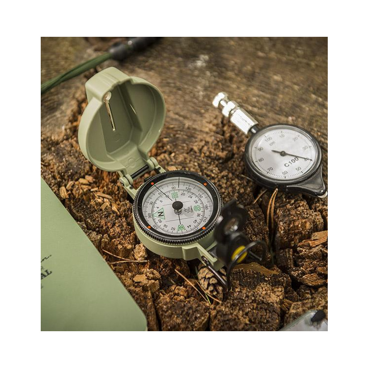 Boussole avec illumination Ranger Compass Mk2, Helikon, vert